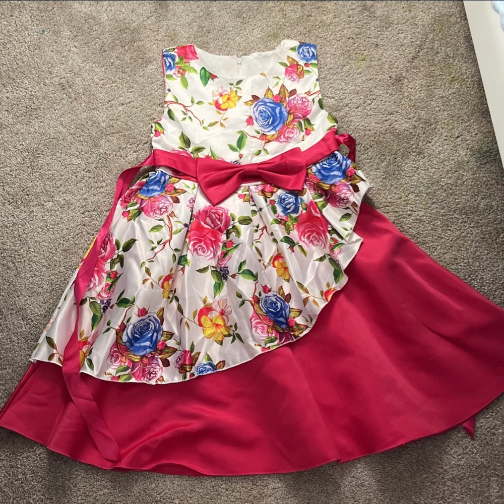 Girl flower dress